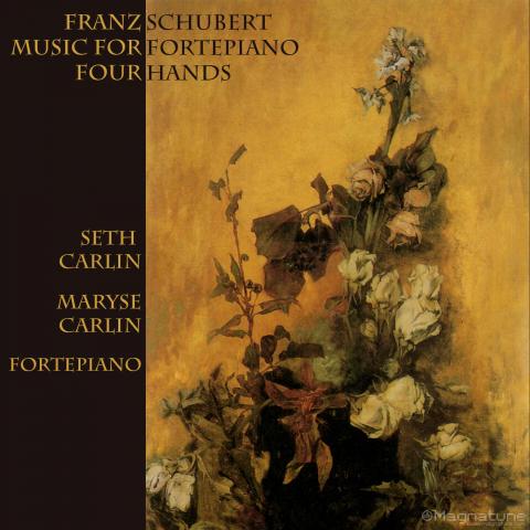 Music for fortepiano four hands by Schubert