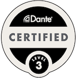 Dante Certification Level 3 (2nd Edition) logo