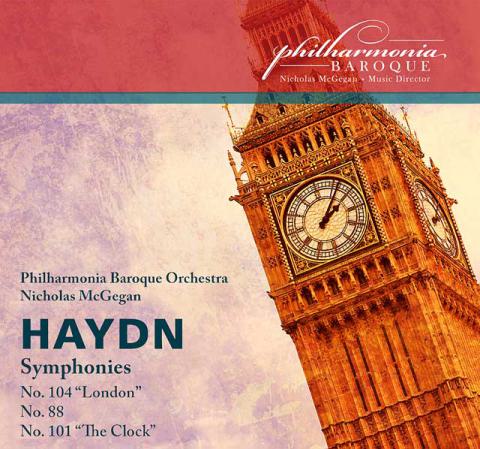 Haydn Symphonies 88, 101, 104