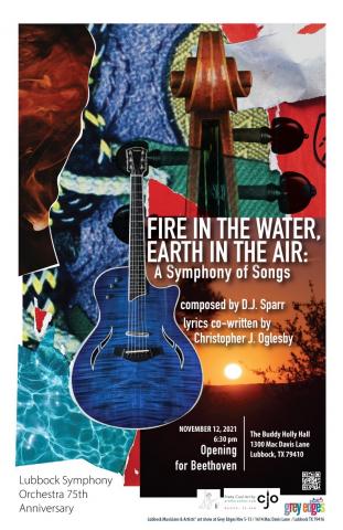 DJ Sparr "Fire in the Water, Earth in the Air" by C.J. Oglesby